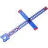 KATSU Tools Staffa per fresatura 4 in 1, 600 mm, in lega di alluminio, pollici + metrica, regolabile, per armadietto, per decespugliatore, fresatrice, lavorazione del legno, modello 105475