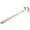 YEJBBUC Righello a T multi angolo goniometro strumento di misura per falegnami versatile 50,8 cm 50,8 cm