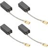 EMSea 4 Pezzi Di Spazzole Di Carbone Compatibile con Flex LD 15-10 125 LD 15-10 125 R Grinder - 6,3 X 8 X 16 Mm