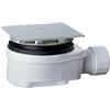 Dianhydro Piletta sifonata per piatti doccia con griglia Aloha Q 90mm