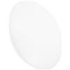 GARVALON Copri Lampada e Resistente in Plastico Elegante Bianco Soffitto Copertura Luminosa Semplice e Comoda da Pulire per Plafoniere per Casa e Camera da Letto