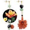 Lebole Maison Lebole Gioielli Orecchini da Donna Mix & Match Classico Fiore Giallo Verde