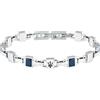MASERATI Bracciale Uomo in Acciaio, Ceramica, Collezione CERAMIC, Regalo Uomo