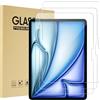 ProCase Pellicola iPad Air 11 Pollici M4 2026/M3 2025/M2 2024, Vetro Temperato 9H Anti Graffio, Ultra Trasparente - 3 Pezzi