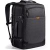 Inateck 38.5-46.2L Zaino Viaggio Espandibile, Bagaglio a Mano, per Uomo e Donna Compatibile con 15.6 Pollici Laptop, Resistente agli Spruzzi, Nero