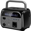 CTOLITY Power Station portatile da 345 Wh, generatore solare da 500 W con modalità UltraFast Batteria, LiFePO4, Power Station Solar con 220 V AC/Car Lighter Port/uscita USB per campeggio all'aperto