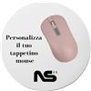 NS BANDIERE SRL Tappetino Mouse Personalizzato Tondo, Stampato con Foto, Scritte e Logo, cm20, Idea Regalo Natale, Compleanno, Festa della mamma, Festa del papà, San Valentino | NS Bandiere