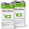 DogePro 2 Pezzi Batterie 9V Ricaricabili al Litio USB-C 1,5V 3700mWh - Pile Ricaricabili Batterie 9V ricarica fino a 1500 volte - con Cavo di Ricarica Tipo C, 1-A-2