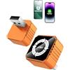 GCNWW Adattatore wireless CarPlay 4 in 1 e dongle auto Android, supporta AirPlay e MirrorLink Screen MirrorLink, connessione veloce stabile a 5,8 GHz, Plug and Play per auto con CarPlay cablato di