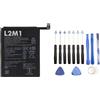 L2M1 Batteria HB386280ECW compatibile con Huawei P10 VTR-L09 VTR-L29 VTR-AL00 VTR-TL00 3200mAh 12.23Wh 3.82V con kit attrezzi cacciaviti smontaggio montaggio