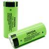 TLYA Batteria di Grande capacità 5000 mAh 3,7 V per LED O Torcia Piatta, 2 Pezzi