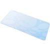GravaStar Tappetino grande per mouse, da gioco, con base in gomma antiscivolo, bordo cucito, tappetino da scrivania per laptop, computer e PC, sostegno per polso, per ufficio e casa, 80 x 39,9 cm, blu