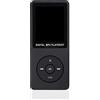 VELATEMOR Lettore MP3 Professionale da 64 GB con Schermo da 1,8 e Altoparlante per Appassionati di Musica, Lettore Musicale Portatile con Equalizzatore per Palestra Fitness (BLACK)