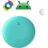 HDCORBETTS Android Tracker 2 Pack, Smart Tracker (2025), funziona con Google Find Hub/Find My Device (solo Android), Tracker Tag Locator per chiavi, bagagli, borsa, zaino, ecc. (non per dispositivi Apple) blu