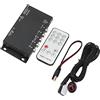 Pyhodi Mini DVR Videoregistratore Digitale per Veicoli a 4 Canali, Registrazione Tramite Porta con Interruttore, Ampio Ingresso di Tensione 9-36 V, Supporta Scheda di Memoria 64G, per