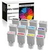 YINGEPRINT PFI1000 Cartuccia d'inchiostro compatibile PFI-1000 80ml Confezione da 12 pezzi per stampante Canon imagePROGRAF PRO-1000(MBK, PBK, C, M, Y, R, PM, GY, PC, CO, PGY, B)