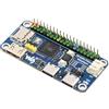 Waveshare RP2350-PiZero Development Board, Based On Pi RP2350 Dual-Core & Dual-Architecture Microcontroller, 16MB Onboard Flash Memory, Compatible With Raspberry Pi 40PIN GPIO Header