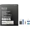 RUI XI Batteria compatibile per Samsung Galaxy XCover 7 G556B G556BU1 G556B/DS EB-BG556GBY 4050mAh Batteria