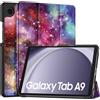 Vakarey Cover per Samsung Galaxy Tab A9/A11 8.7 Pollici,Custodia Tablet per Samsung Tab A11,Via Lattea