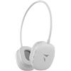 TECHMADE Mini Cuffie Wireless Bluetooth 5.4 Compatte e Leggere con Jack 3.5 mm, Audio Stereo, Controlli Integrati, USB-C, Portata 10 m (BIANCO)
