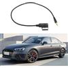 Gettimore Cavo adattatore AMI MMI a AUX da 3,5 mm, interfaccia multimediale in ABS nero da 30 cm, compatibile con Skoda 2009-2012, Golf 2009-2012, Jetta 2005-2012, A1