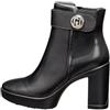 Liu Jo Scarpe Liu Jo Da Donna, Modello Stivaletti Con Tacco NOW 35 - ANKLE SF3129PX241, Realizzate in Pelle Sintetica. Nero 40