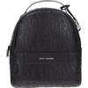 Armani Exchange A|X Women's Liz pebble backpack with inside pocket black