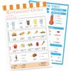 wootile Blocco note Play Time Blocco note 50 pagine Ordine - Prendere Ristorante Medico Visita Notepad Guest Check Server Notepad Ricevuta per bambini (Ristorante)