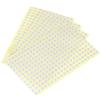 QUARKZMAN Confezione da 1000 Etichette adesive 10mm QC PASS Mark Bianco | per articoli industriali, antimanomissione, Round Stickers
