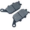NCRXQ For Honda Transalp 700 XL700V XL 700 V ABS 2008 2009 2010 2011 Anteriore Posteriore Pastiglie Freno Set Scooter Parti(Rear Brake Pads)