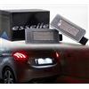 Esselle Parts Placchette Luci Targa LED Compatibili con Peugeot, 2008, 207, 208, 3008 MK2, 301, 307, 308, 308 MK2, 508, 18 SMD CANBUS 6000K Bianco Ghiaccio Plug & Play