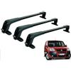 Palmaspareparts 3 BARRE PORTATUTTO PORTABAGAGLI GEV PREMONTATE PER FIAT DOBLO fino al 2009