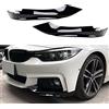 AUSMILA Paraurti anteriore, spoiler laterale, rivestimento angolare per BMW serie 4 F32 F33 F36 M-Tech 2014-2020
