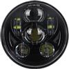 Generico faro moto Faro anteriore a LED rotondo da 5,75 per moto, 5 3/4 pollici, per HD, per Dyna Softail, per Sportster, per Wide Glide, per Iron 883