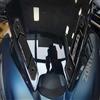 labelbike - Adesivo 3D Moto Scooter Cupolino Protezione e Decorazione in Resina Compatibile con Zontes 125D 2023-2026 Colore Grigio Simil Carbonio