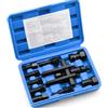 Umllpet Estrattore Cuscinetti Interni 10 Pezzi 8-25 mm Set Estrattore Cuscinetti Regolabile Strumento Smontaggio Preciso Estrattore Universale per Cuscinetti e Sfere Moto Bicicletta Auto Macchina