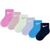 NIKE NHN SWOOSH 6PK INFANT ANKLE SO
