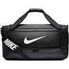 Nike BRSLA Duff 9.0 Zaino Zaino Unisex, Unisex - Adulto, Black/Black/White, One size