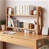 HPIRFYE Scaffale Libreria Legno Regolabile,Dormitorio organizer per riporre oggetti Multistrato, Organizzatore Monitor,3 strati Scaffale Espositivo da Scrivania,Per Casa, Ufficio, Scuola, Studio