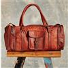 Fatto a mano S AD XXL Vintage IN Vera Pelle Capra Nascondere Duffle Borsa Bagagli da Palestra