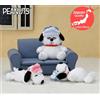 SEGA Rare Snoopy Mascotte Sonno Maschera Ver. 2025 Set Di 3 Dal Giappone 10cm