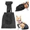 Generic Drag Bag - Borsa trolley regolabile per cani, protezione alternativa alle gambe per sedia a rotelle, traspirante, trascinamento Bağ Recovery Carrier Borse protettive per zampe posteriori per cani