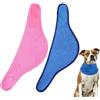 Cosiesnest 2 Pezzi Bandana di Raffreddamento per Cani, Sciarpa Collare di Ghiaccio Traspirante Regolabile per il Calore Estivo, Previene il Surriscaldamento Estate Essenziale per le Avventure all'Aperto (M)