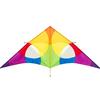 HQ Invento 10642030 - Aquilone a Delta Rainbow 3 m einleiner, a Partire da 14 Anni, 138 x 300 cm Poliestere Ripstop 2 - 5 Beaufort
