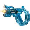 Starnearby Pistola ad Acqua Elettrica con Luce LED, Pistola Acqua Automatica ad Alta Capacità con Deformazione Meccanica, Portata di 8 Metri, Fucile ad Acqua per Piscina, Spiaggia, Giardino (Blu)