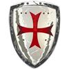 Liontouch - Scudo Cavaliere di Malta - età 3-8 Anni | Arma Giocattolo Medievale in Gommapiuma con Croce di Malta Rossa per Giochi di Ruolo | Accessorio Sicuro per Battaglie, Travestimenti e Costumi