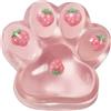BEIBEINOYA Palla antistress in gomma morbida a forma di zampa di gatto, cubo antistress morbido, adatto a adulti e bambini