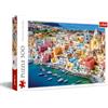 Trefl - Procida, Campania, Italia - Puzzle 500 Tessere - Puzzle fai da te con Paesaggio Vacanziero, Intrattenimento Creativo, Divertimento, Puzzle Classico per Adulti e Bambini a partire dai 10 anni