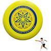 LZYKJGS Frisbee 175g, Disco da Lancio Professionale, Frisbee da Ultimate, Frisbee da Competizione Funsport, Disco da Ultimate Frisbee, Giocatori amatoriali e Professionisti (Giallo)
