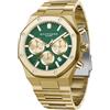 SAPPHERO Orologi d'oro per gli uomini di lusso orologio da uomo impermeabile 50M orologio da polso da uomo Business data sport tempo moda in acciaio inossidabile regalo per gli uomini